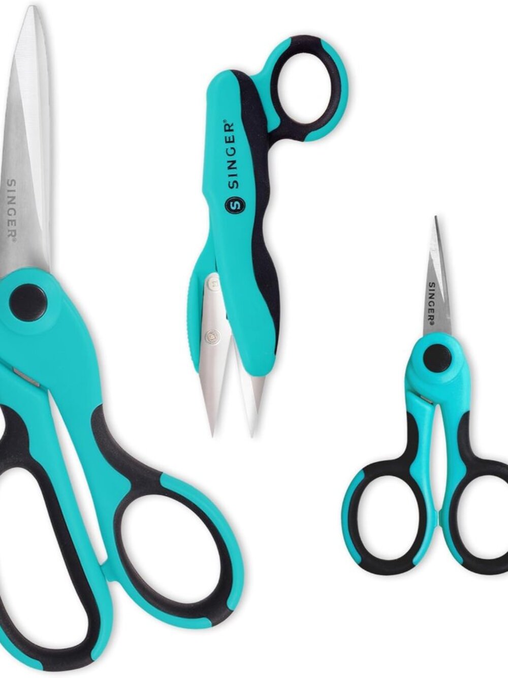 ProSeries Sewing Scissors Bundle, Fabric, Detail & Snips, 3 Count